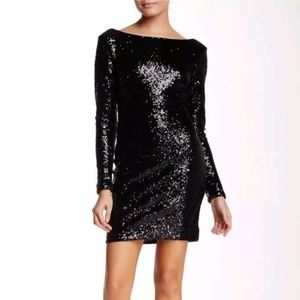 **NWT** Dress the Population Long Sleeve Dress